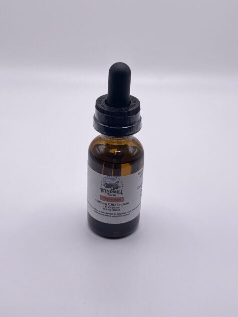 Peppermint flavored tincture