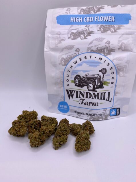 1/8 oz buds in GROVE Windmill TerpLoc Opaque bag